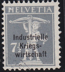 Schweiz Dienst Kriegswirtschaft Mi.-Nr. 3 II oo