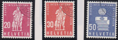 Schweiz BIE/IBE Mi.-Nr. 46/48 oo