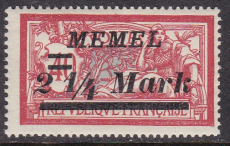Memel Mi.-Nr. 89 **