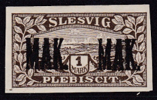 Schleswig Mi.-Nr. 11 P 2 **