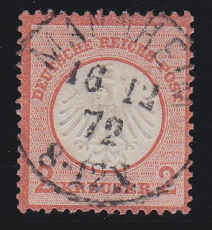 Deutsches Reich Mi.-Nr. 8 oo