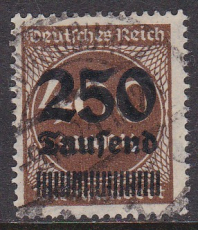 Deutsches Reich Mi.-Nr. 294 oo gepr. INFLA