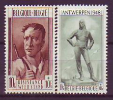 Belgien Mi.-Nr. 828/829 **
