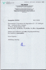 Saar Dienst Mi.-Nr. 22/32 a + b ** Fotoattest