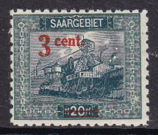 Saar Mi.-Nr. 70 B **