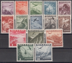 Österreich Mi.-Nr. 598/612 *
