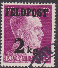 Deutsches Reich Feldpost Mi.-Nr. 3 oo