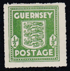 Dt.Bes. Guernsey Mi.-Nr. 1 c ** Kurzbefund