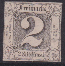 Thurn & Taxis Mi.-Nr. 5 a (*)