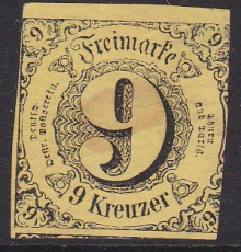 Thurn & Taxis Mi.-Nr. 10 a II (*)