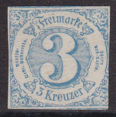 Thurn & Taxis Mi.-Nr. 21 (*)