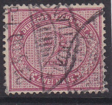 Deutsches Reich Mi.-Nr. 37 f oo gepr. BPP