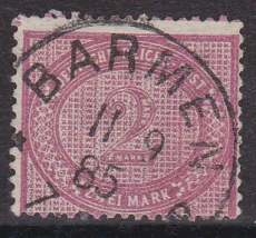 Deutsches Reich Mi.-Nr. 37 b V oo gepr. BPP