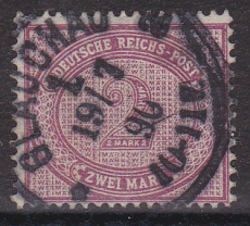 Deutsches Reich Mi.-Nr. 37 e VI oo gepr. BPP