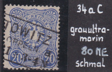 Deutsches Reich Mi.-Nr. 34 a C oo gepr. BPP