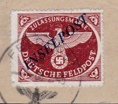 Deutsches Reich Feldpost Mi.-Nr. 10 B I oo gepr. BPP