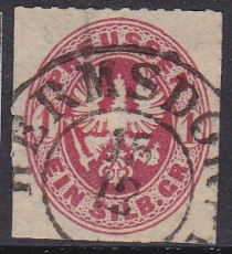 Preussen Mi.-Nr. 16 a oo