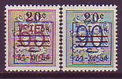 Belgien Mi.-Nr. 987/988 **