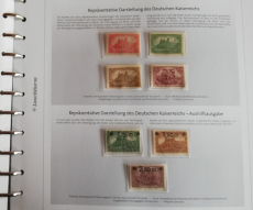INFLA Sammlung postfrisch im Deutsche Post Vordruckalbum