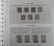 INFLA Sammlung postfrisch im Deutsche Post Vordruckalbum