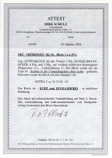 SBZ Mi.-Nr. Block 1 x a oo Fotoattest