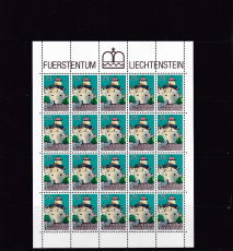 Liechtenstein Kleinbogen Mi.-Nr. 962 **