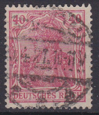 Deutsches Reich Mi.-Nr. 145 b II oo Kurzbefund
