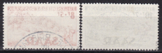 Saar Mi.-Nr. 262/63 oo gepr. Ney
