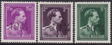 Belgien Mi.-Nr. 739/41 **