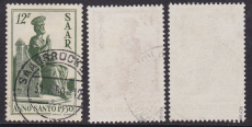 Saar Mi.-Nr. 293/95 oo gepr. Ney