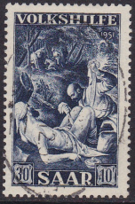 Saar Mi.-Nr. 312 oo gepr. Ney