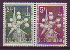 Belgien Mi.-Nr. 1091/92 **