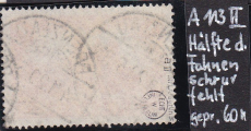 Deutsches Reich Mi.-Nr. A 113 PF II oo gepr. INFLA