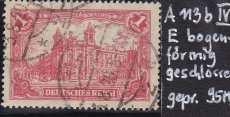Deutsches Reich Mi.-Nr. A 113 b PF IV oo gepr. INFLA