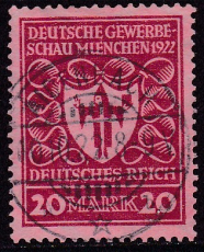 Deutsches Reich Mi.-Nr. 204 b gepr. INFLA
