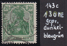 Deutsches Reich Mi.-Nr. 143 c oo gepr. INFLA