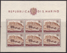 San Marino - Mi. Nr. 456 ** Kleinbogen