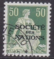 Schweiz SDN Mi.-Nr. 9 z oo