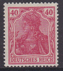 Deutsches Reich Mi.-Nr. 145 b II **