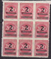 Deutsches Reich Mi.-Nr. 309 B P a III ** gepr. INFLA
