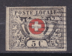 Schweiz Mi. Nr. 2 a oo Mängel