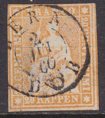 Schweiz Mi. Nr. 16 oo