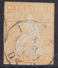 Schweiz Mi. Nr. 16 II B ym oo