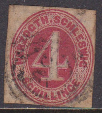 Schleswig Holstein Mi.-Nr. 3 oo