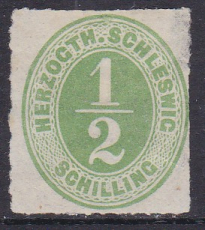 Schleswig Holstein Mi.-Nr. 13 (*) Mgl. gepr. BPP