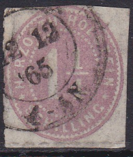 Schleswig Holstein Mi.-Nr. 20 oo