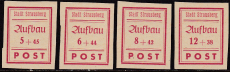 Strausberg Mi.-Nr. 34/37 B **