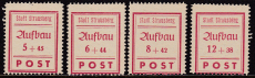 Strausberg Mi.-Nr. 34/37 A **
