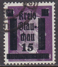 Glauchau Mi.-Nr. 5 oo