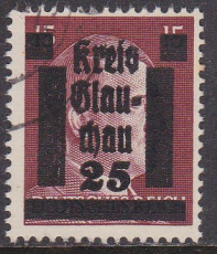 Glauchau Mi.-Nr. 8 oo